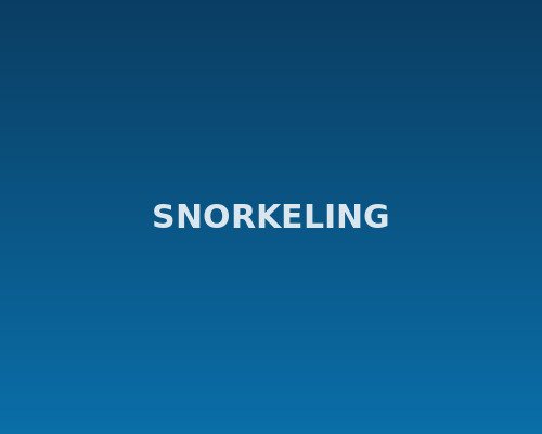 Snorkeling Mantigue Island